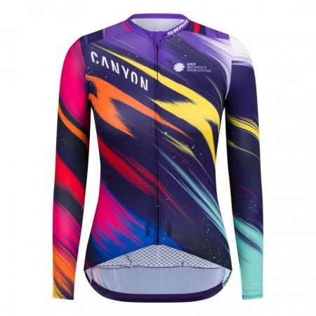 Maillot mangas largas 2020 Canyon-SRAM Mujer N001